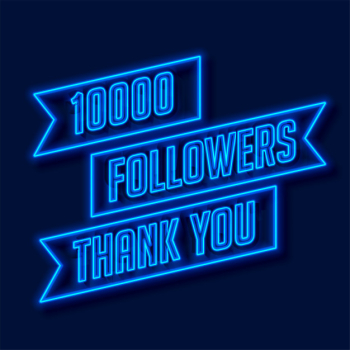 1000 followers network thank you poster Free Vector 1000 followers network thank you poster Free Vector