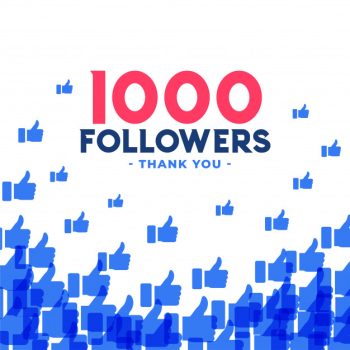 1000 followers or thousand subscribers banner Free Vector 1000 followers or thousand subscribers banner Free Vector
