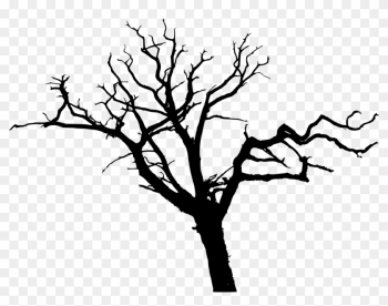 12 Simple Bare Tree Silhouettes - Simple Tree Silhouette Png