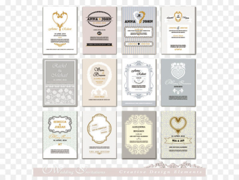 12 Wedding Invitations 12 Wedding Invitations