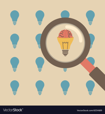 143search lightbulb vector image