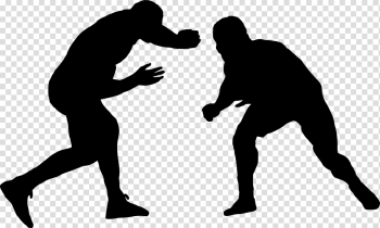 15 Wrestling Silhouette (PNG Transparent) | OnlyGFX.com