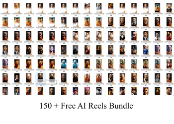 150 + Free AI Reels Bundle