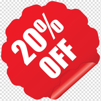 20 percent off , 20% Off Sticker transparent background PNG clipart 20 percent off , 20% Off Sticker transparent background PNG clipart