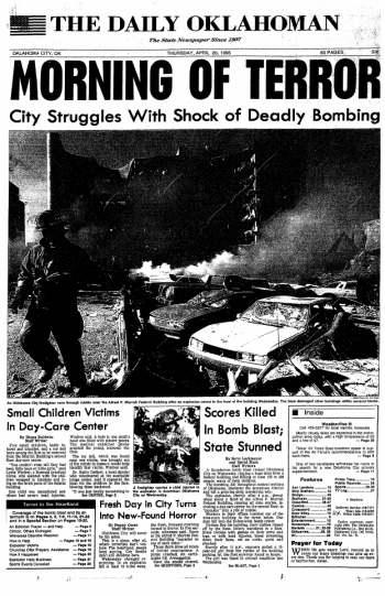20 years later, The Oklahoman's editor remembers almost everything ...