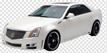 2010 Cadillac CTS-V 2008 Cadillac CTS Car Cadillac DTS, White Cadillac sedan transparent background PNG clipart