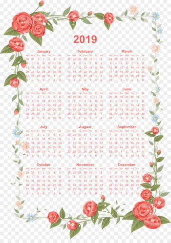 2019 calendar printable.png - others 