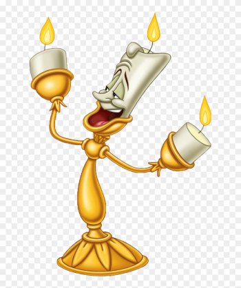 21 Best Beauty And The Beast Clipart Transparent Background - Lumiere Beauty And The Beast