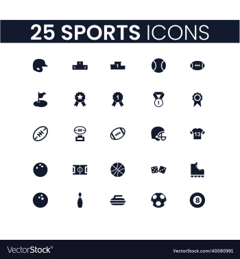 25 sports icons 25 sports icons
