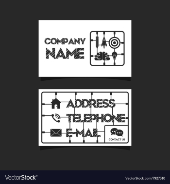 250business card 12 vector image 250business card 12 vector image