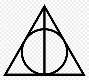 28 Collection Of Harry Potter Scar Clipart - Harry Potter Deathly Hallows Symbol