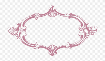 28 Collection Of Vintage Frame Clipart Pink - Pink Vintage Frame Png