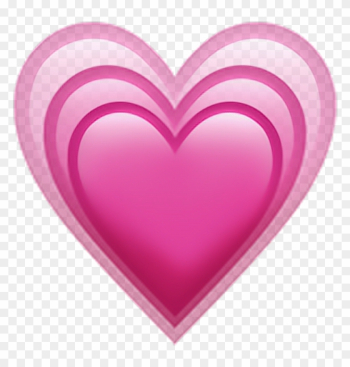 2817543 0 Source - Transparent Heart Emoji Iphone