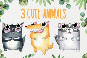 3 Cute animals 3 Cute animals