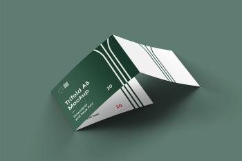 3-Fold Landscape Brochure Mockup trifold a5 mockup 20 downland ve funi 20 and have fun! 