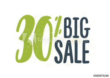 30 percent off sale vector illustration 30 percent off sale vector illustration