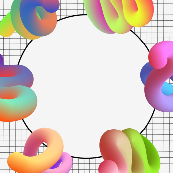 3D abstract frame background, gradient | Free Vector - rawpixel