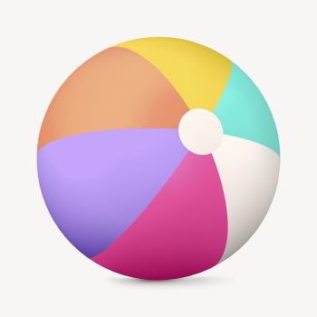 3D beach ball, summer concept | Free Photo - rawpixel 3D beach ball, summer concept | Free Photo - rawpixel