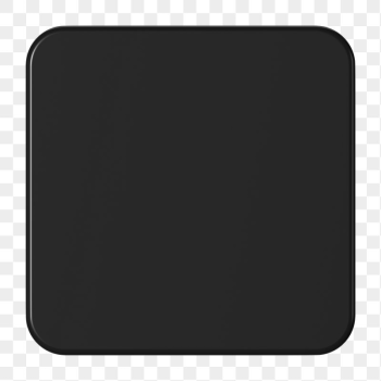 3D black badge png square | Free PNG - rawpixel