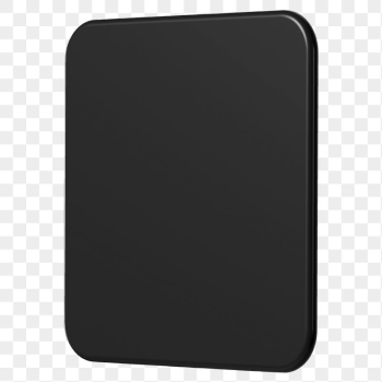 3D black badge png square | Free PNG - rawpixel