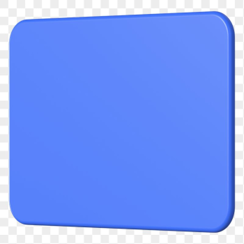 3D blue rectangle png geometric | Free PNG - rawpixel