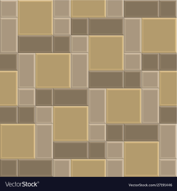 3d brick stone pathway pattern vector image 3d brick stone pathway pattern vector image