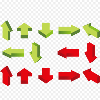 3D computer graphics Arrow Euclidean vector - 3d vector direction of the arrow 