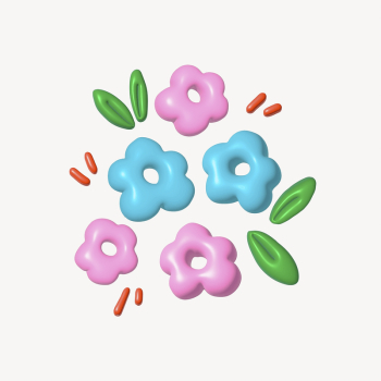 3D flower illustration in pink | Free Photo - rawpixel 3D flower illustration in pink | Free Photo - rawpixel