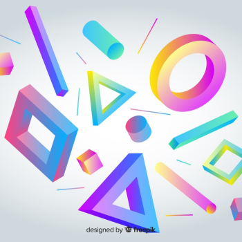 3d geometric shapes background 3d geometric shapes background