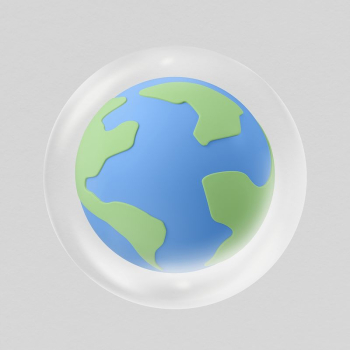 3D globe sticker, environment bubble | Free PSD - rawpixel 3D globe sticker, environment bubble | Free PSD - rawpixel