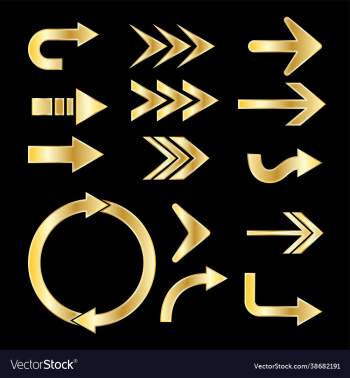3d golden arrows set free 3d golden arrows set free