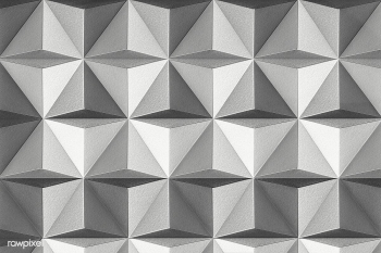 3D gray paper craft tetrahedron patterned background  design element | Free  transparent png - 2351193
