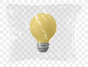 3D light bulb png plastic | Free PNG - rawpixel