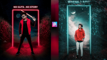 3D Neon Futuristic Background Png download for Picsart & Photoshop ...