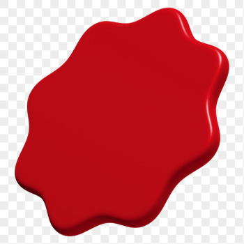 3D red badge png starburst | Free PNG - rawpixel