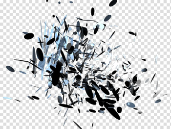 3D rendering Desktop 3D computer graphics, abstract blue transparent background PNG clipart