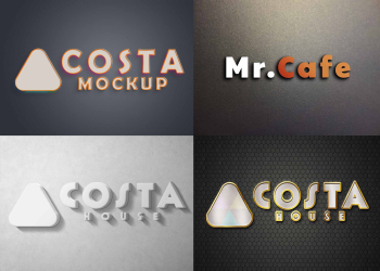 3D Text effect Mockups