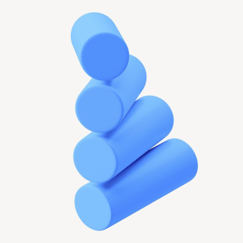 3D tube shapes, blue graphic | Free Photo - rawpixel 3D tube shapes, blue graphic | Free Photo - rawpixel