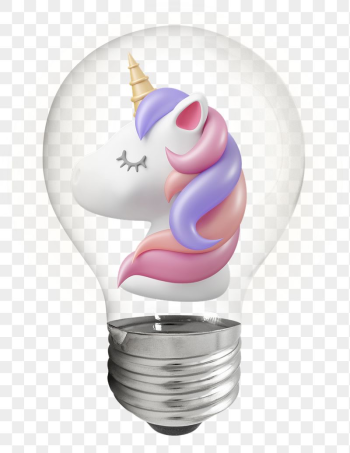 3D unicorn png sticker, startup | Free PNG - rawpixel