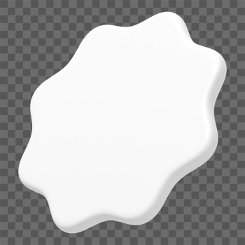 3D white badge png starburst | Free PNG - rawpixel