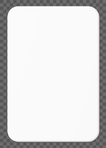 3D white rectangle png geometric | Free PNG - rawpixel