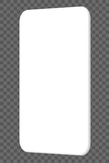 3D white rectangle png geometric | Free PNG - rawpixel