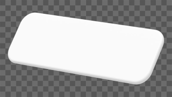 3D white rectangle png geometric | Free PNG - rawpixel