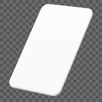 3D white rectangle png geometric | Free PNG - rawpixel