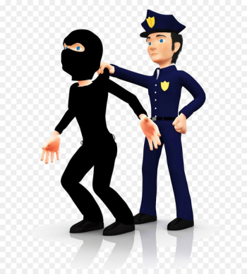 4 PICS 1 WORD ANSWER Letter Police officer Theft - The police seized the prisoner 