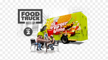 40 Best Van Mockup Psd For Delivery Vans Branding Layerbag - Food Truck Graphics Design