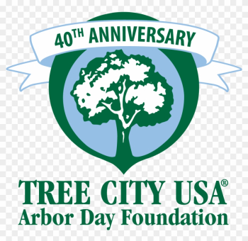 40th Tree City Usa Logo 2-color - Tree City Usa Logo 40th Tree City Usa Logo 2-color - Tree City Usa Logo