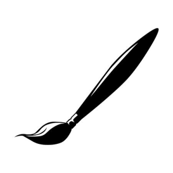 44775076-stock-vector-classic-paintbrush-paint-brush-flat-icon-for ...