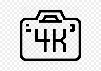 4k Camera Icon - Digital Slr