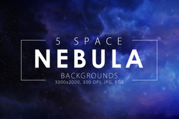 5 Realistic Nebula Backgrounds 5 Realistic Nebula Backgrounds